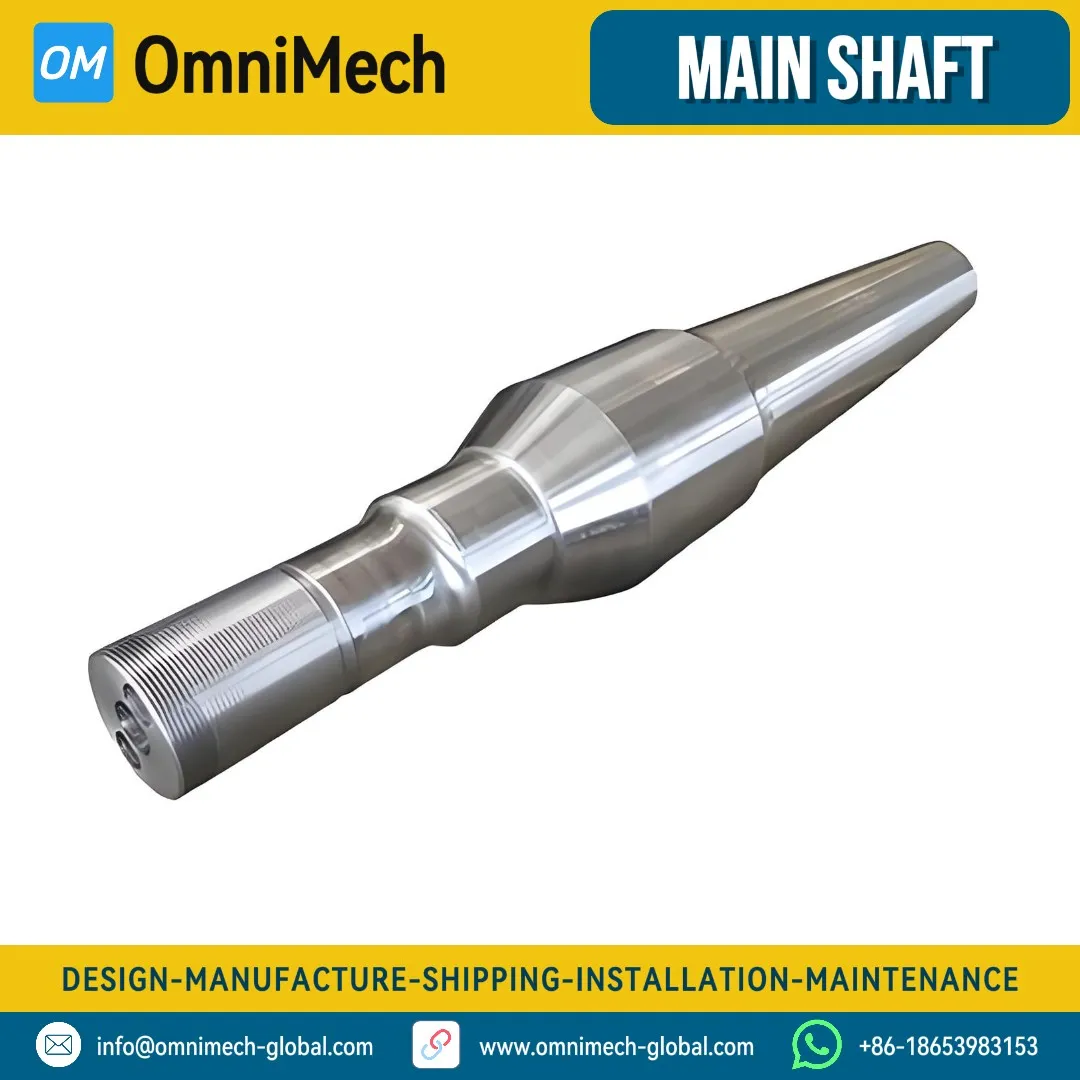 Main Shaft for GP Series Cone Crusher-Cone Crusher Parts-42CrMo / 40CrNiMo / Forged Alloy Steel - View 5