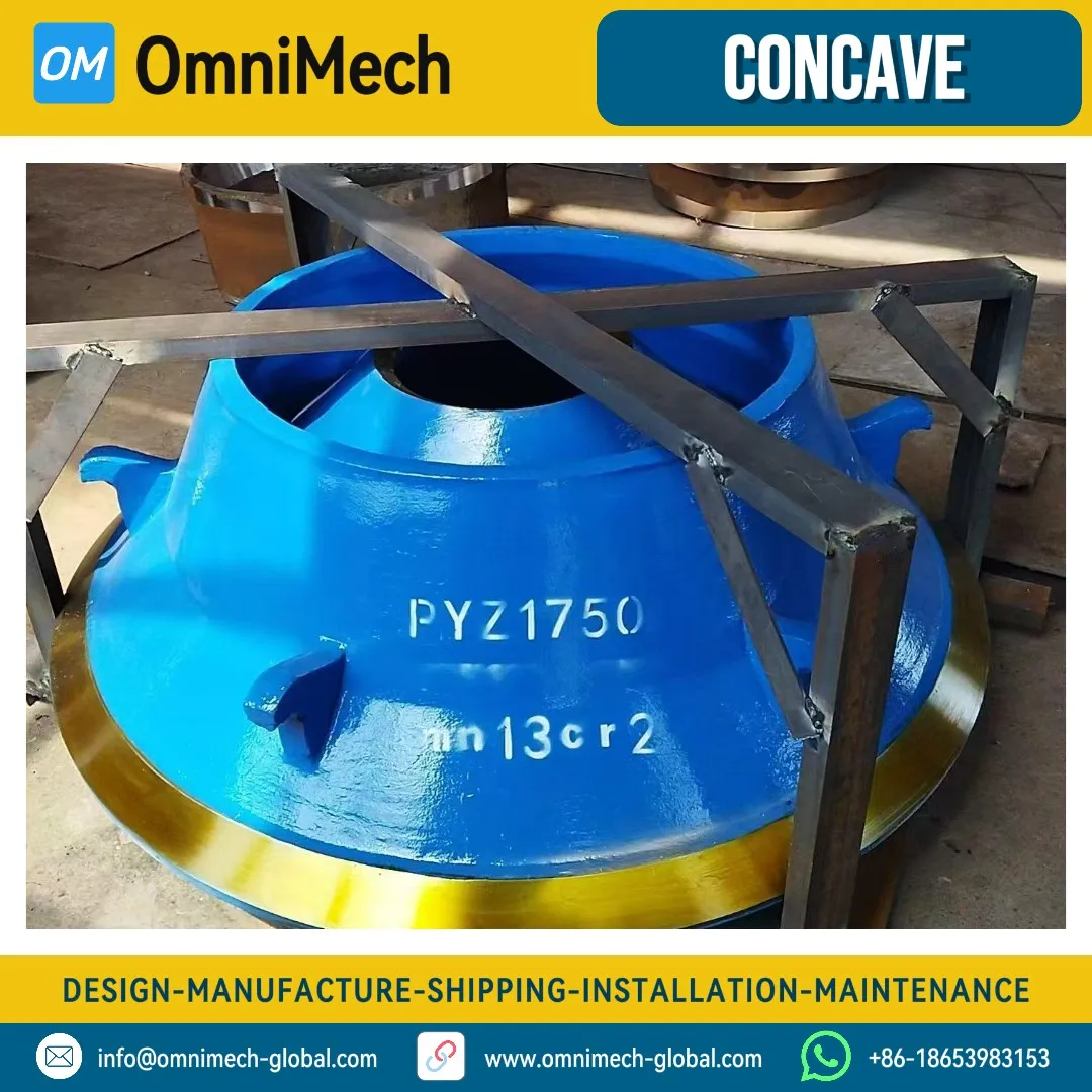 Concave Bowl Liner for Cone Crusher-Cone Crusher Parts-Mn18Cr2 / Mn22Cr2 - View 6