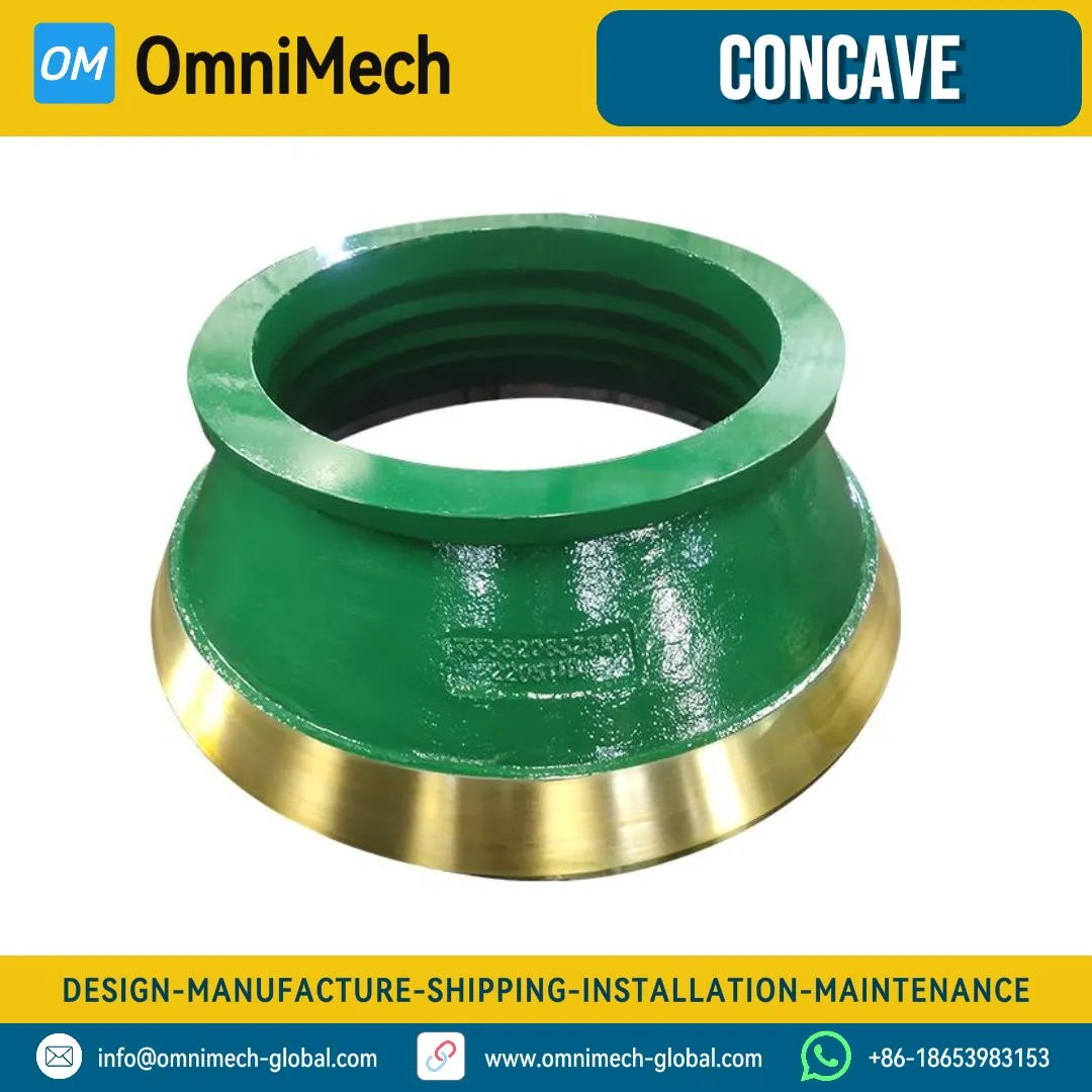 Metso HP700 Bowl Liner - EC/C/F/MF Cavity - Mn22Cr4/TiC Composite