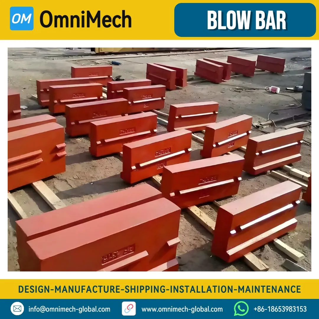 High Chrome Blow Bar-Impact Crusher Parts-High Chrome Iron (Cr26 / Cr30) - View 3