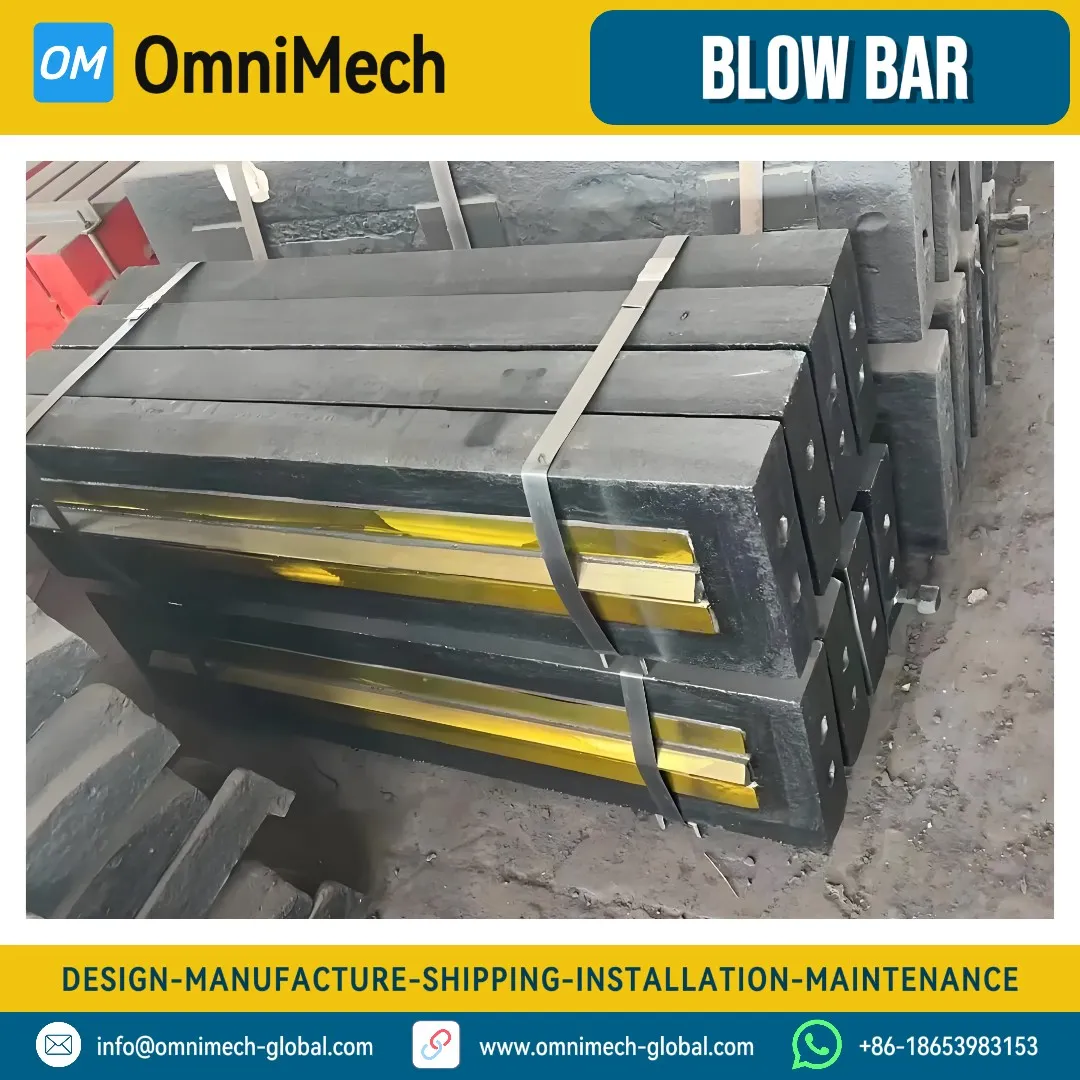 High Chrome Blow Bar-Impact Crusher Parts-High Chrome Iron (Cr26 / Cr30) - View 4
