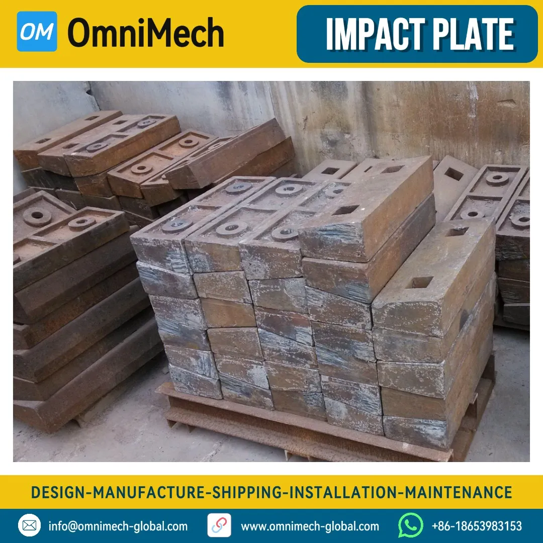 Replaceable Apron Liner for Impact Crusher
