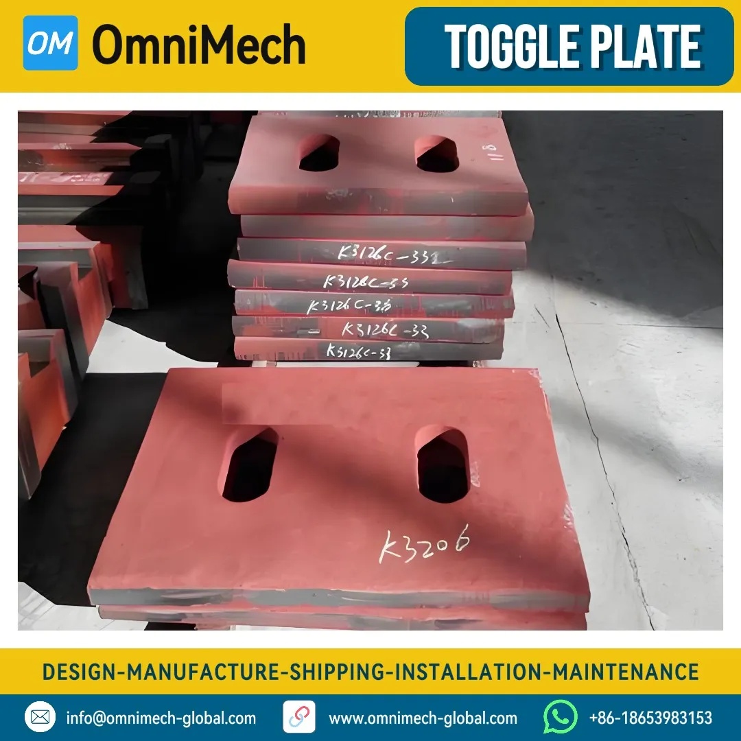 Toggle Plate for Jaw Crusher-Jaw Crusher Parts-Gray Cast Iron / Cast Steel / Carbon Steel - View 2